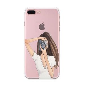 Iphone Case Camera Girl (Various Sizes)